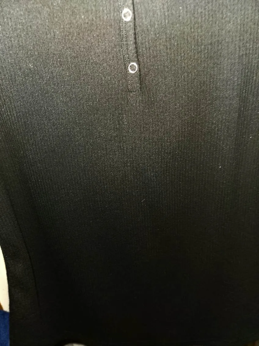 Black waffle tee  - Image 12