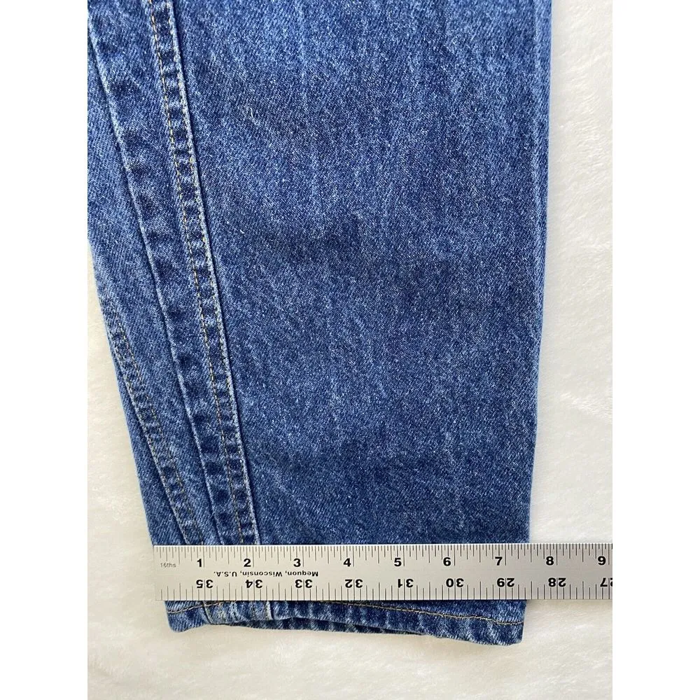 Vintage Panhandle‎ Slim Side Black lace Western Womens Jeans Size 15/16 USA - Image 6