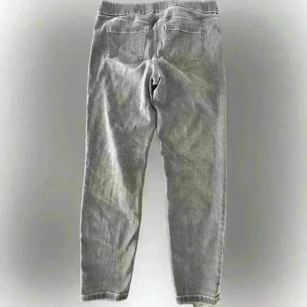 Liverpool The Skinny Pull On Jeans Jeggings Gray Size 12 petite - Image 3