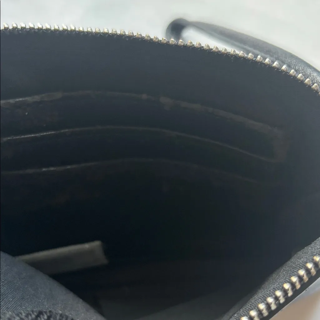 Calvin Klein Logo Wristlet Black Preloved - Image 3