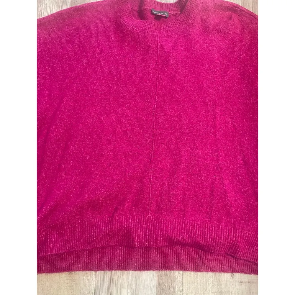VINCE CAMUTO Center Seam Crewneck Sweater size Large - Image 7