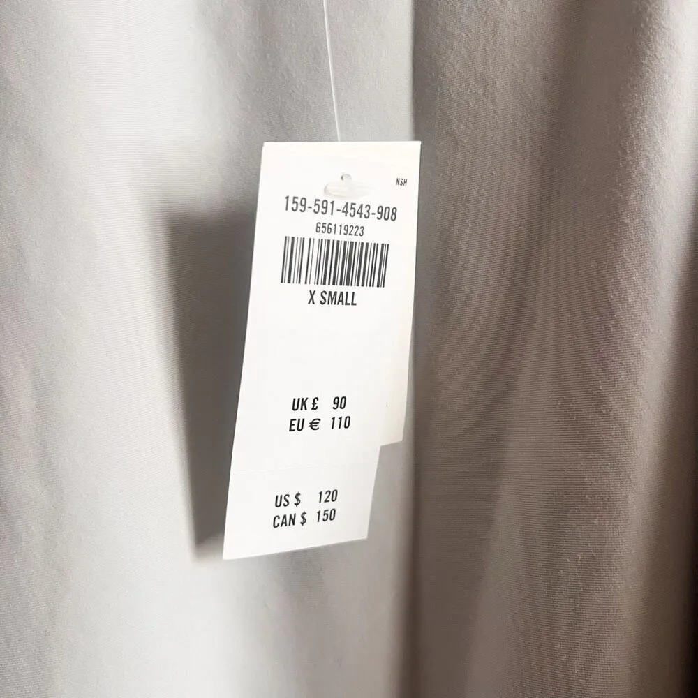 New Abercrombie and Fitch High Neck Maxi Dress Size XS - Image 9