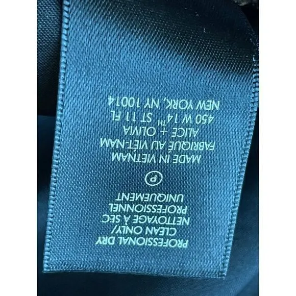 Alice + Olivia Black brown‎ Velvet Joggers Lounge Pants Elastic Waist Cuffs XS - Image 7