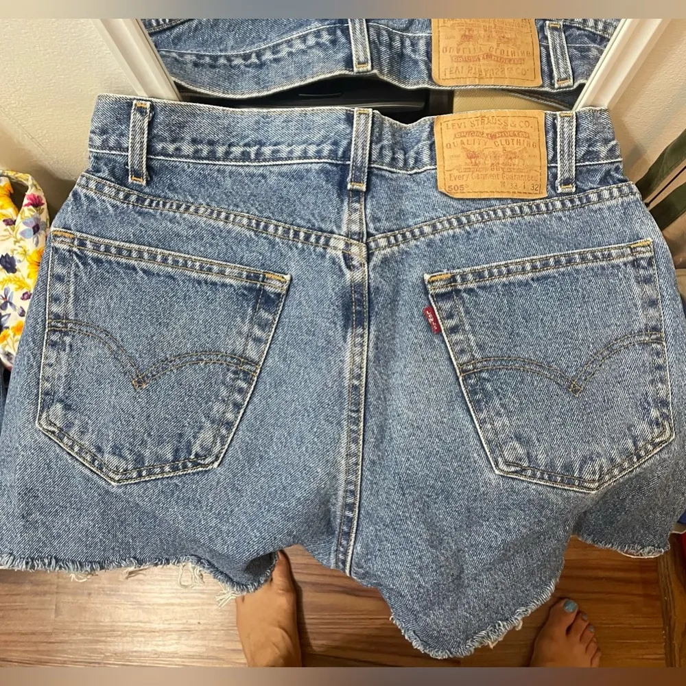 Levi's Vintage  505 Denim Shorts - Image 4