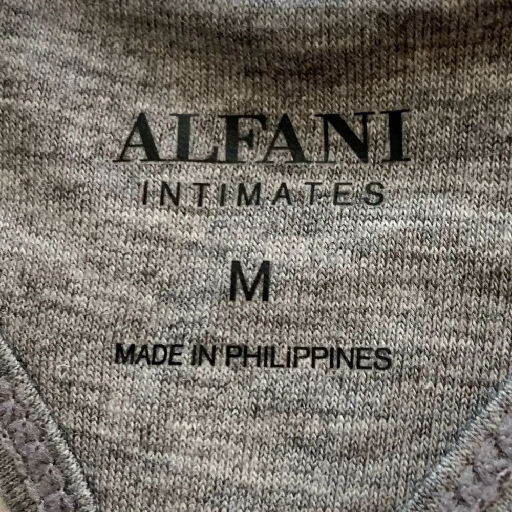 Alfani Pajama Jumpsuit in Gray Size M - Image 9