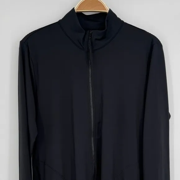 Carve Designs Lake Sunshirt‎ Size XL Black Full Zip Lightweight Quick Dry UPF 50 - Image 5