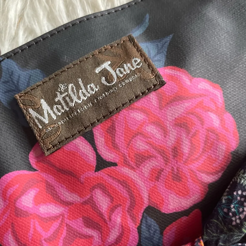 Matilda Jane. Black and Rose Tote Bag - Image 4
