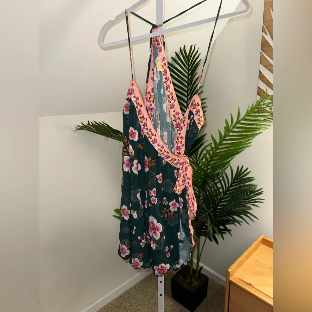 Agua bendita Dress Betty Vita Short Wrap Dress‎ Size Large - Image 4