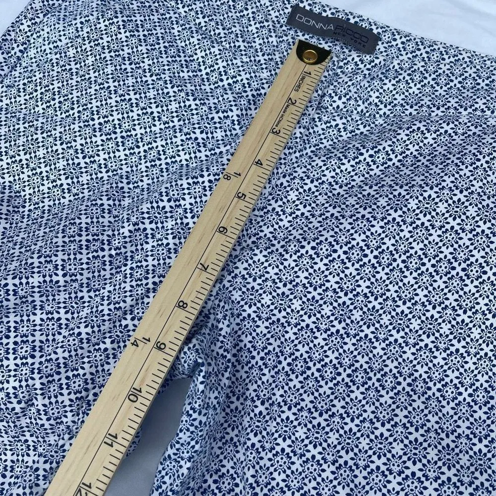 Donna Ricco New York size 4 cropped floral pants - Image 8