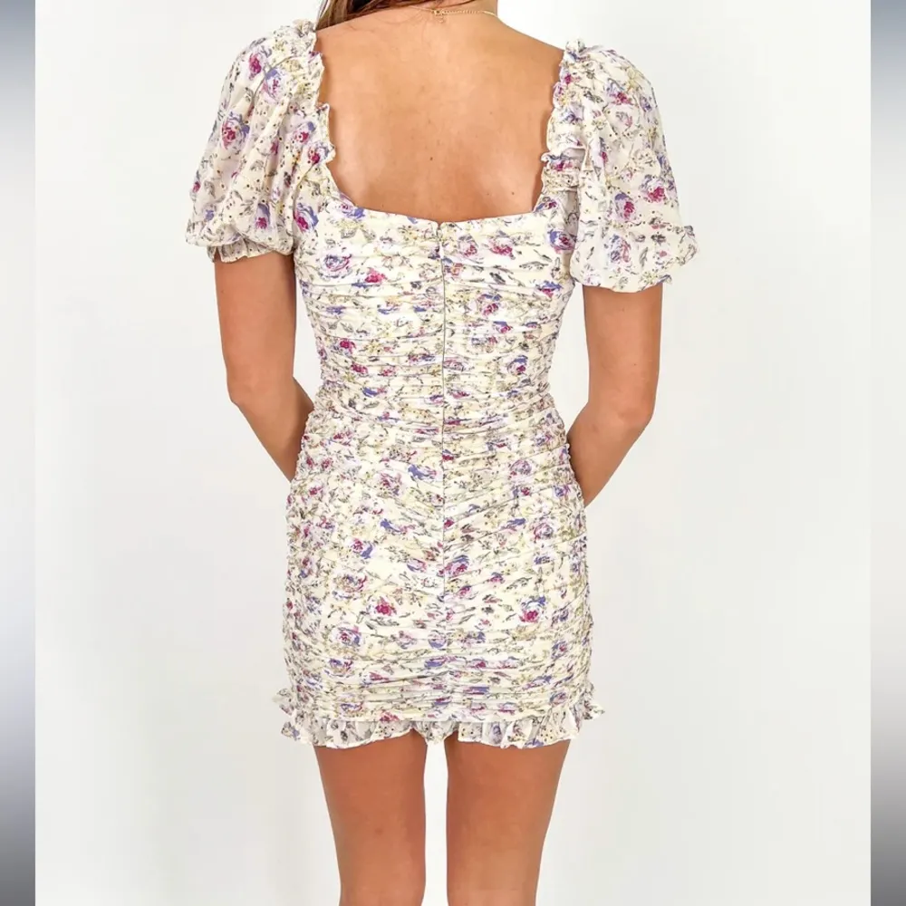 Endless Rose Floral Ruched Mini Dress Size M - Image 2