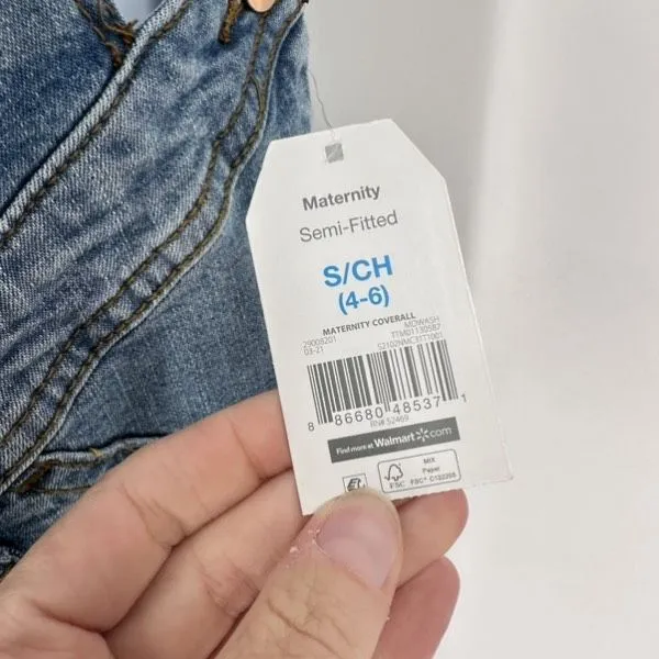 Time and Tru NWT Women's Maternity Semi - Image 8