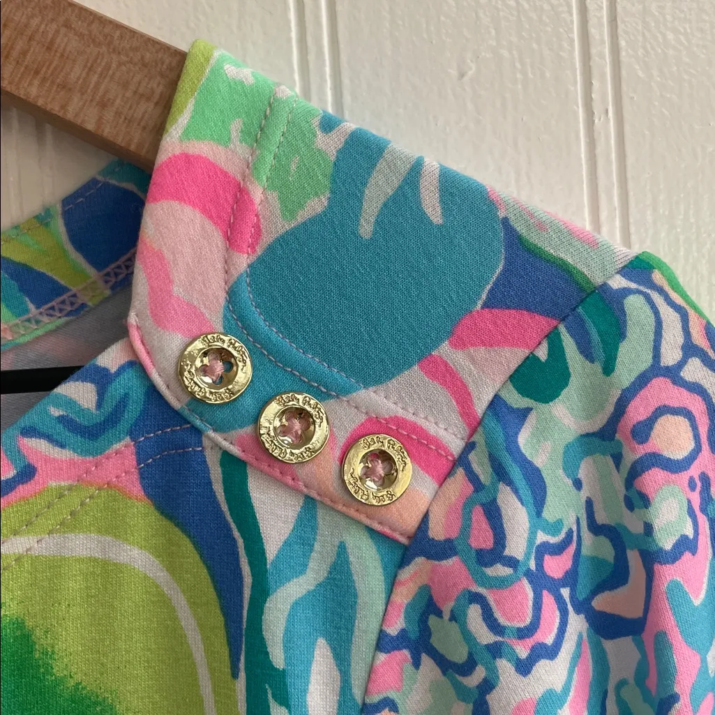 LILLY PULITZER UPF 50+ Sophie Dress in Peony for Your Thoughts Size M - Image 11