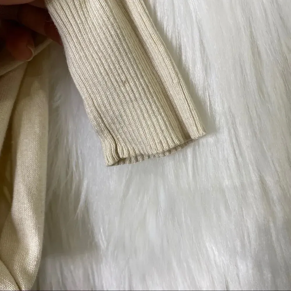 ARITZIA WILFRED Silk Cashmere Open Front‎ Knit Cardigan - Image 5