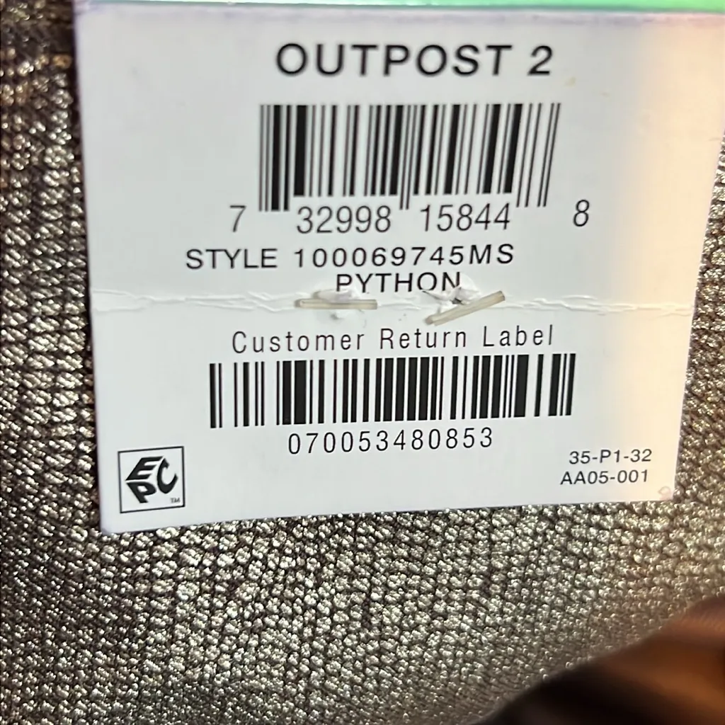 Alfani Size 8 Gold Metallic Snake Animal Print Straight Leg Pants Faux Pockets - Image 11