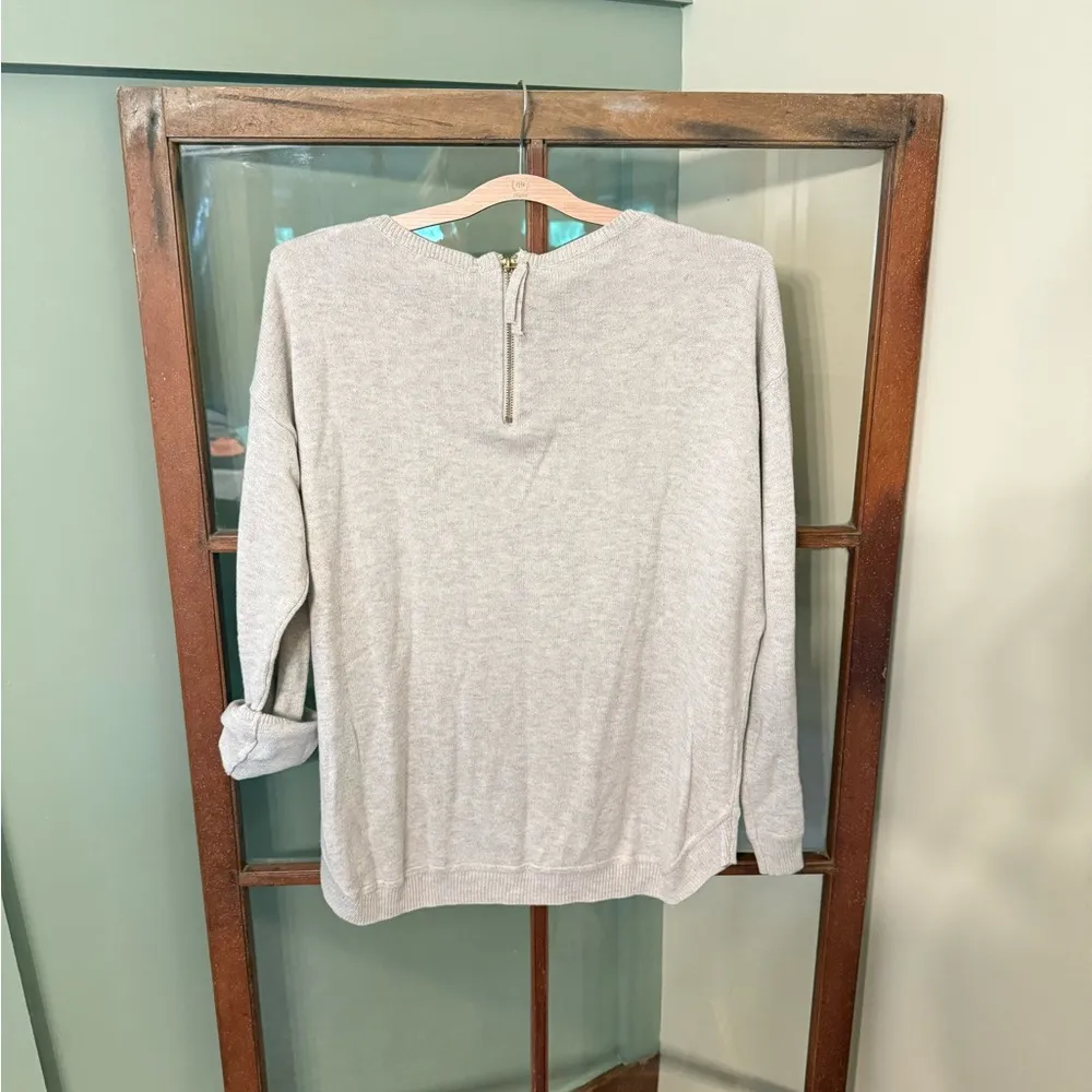 H&M Cream Sweatshirt - Image 3