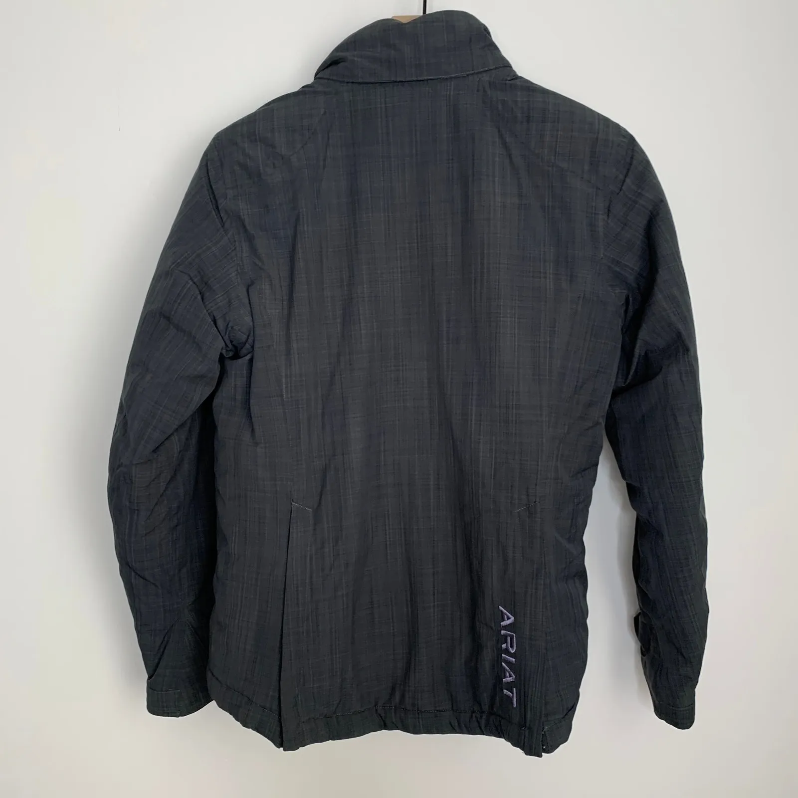 Ariat Highland Ladies Jacket Lava Beach Grey Lavender Womens Small Equestrian - Image 4