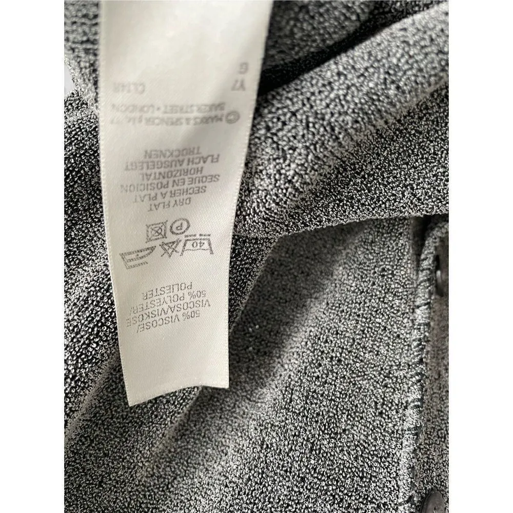 St. Michael Marks & Spencer cardigan Large Gray - Image 5