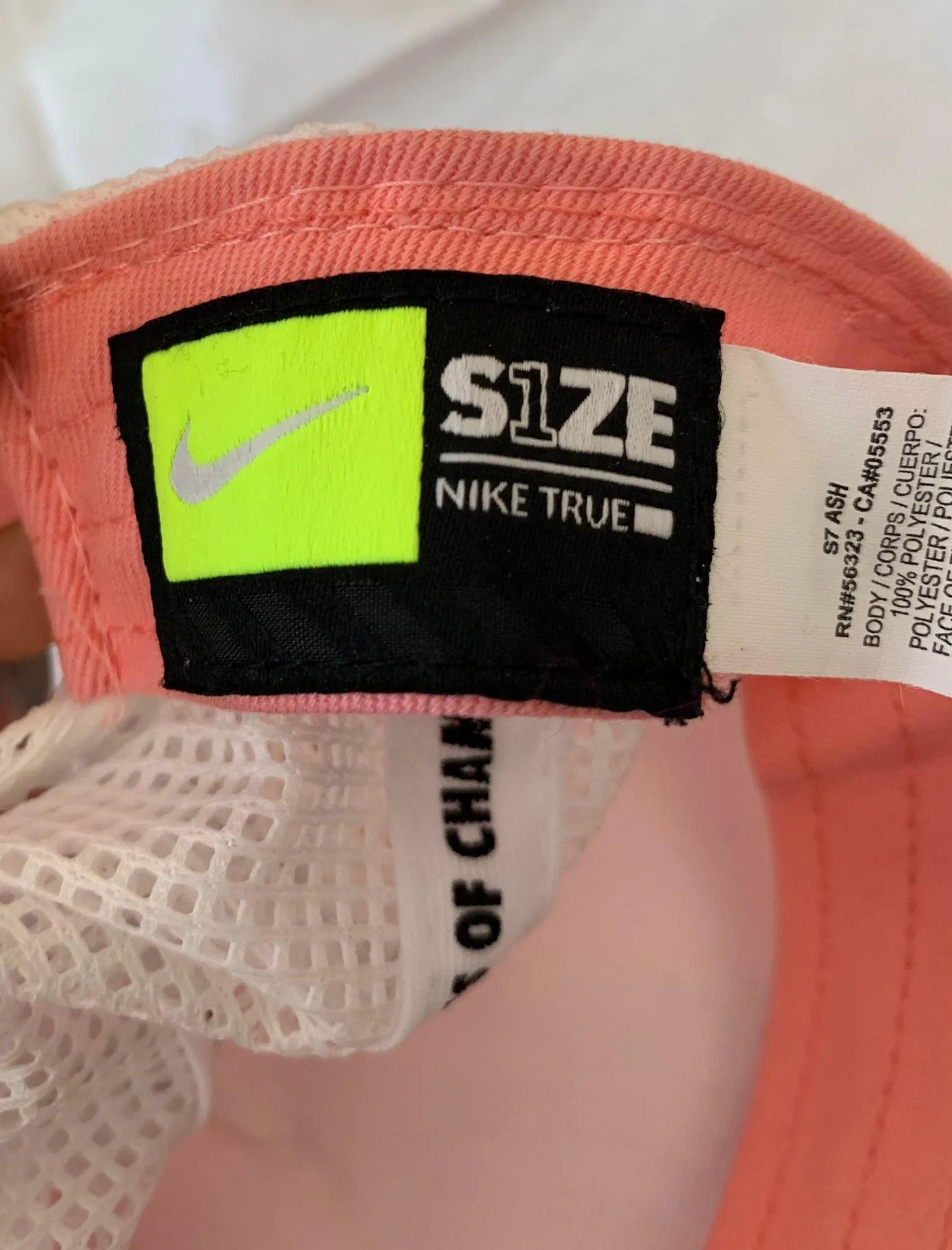 Nike Pink  Trucker Hat - Image 9