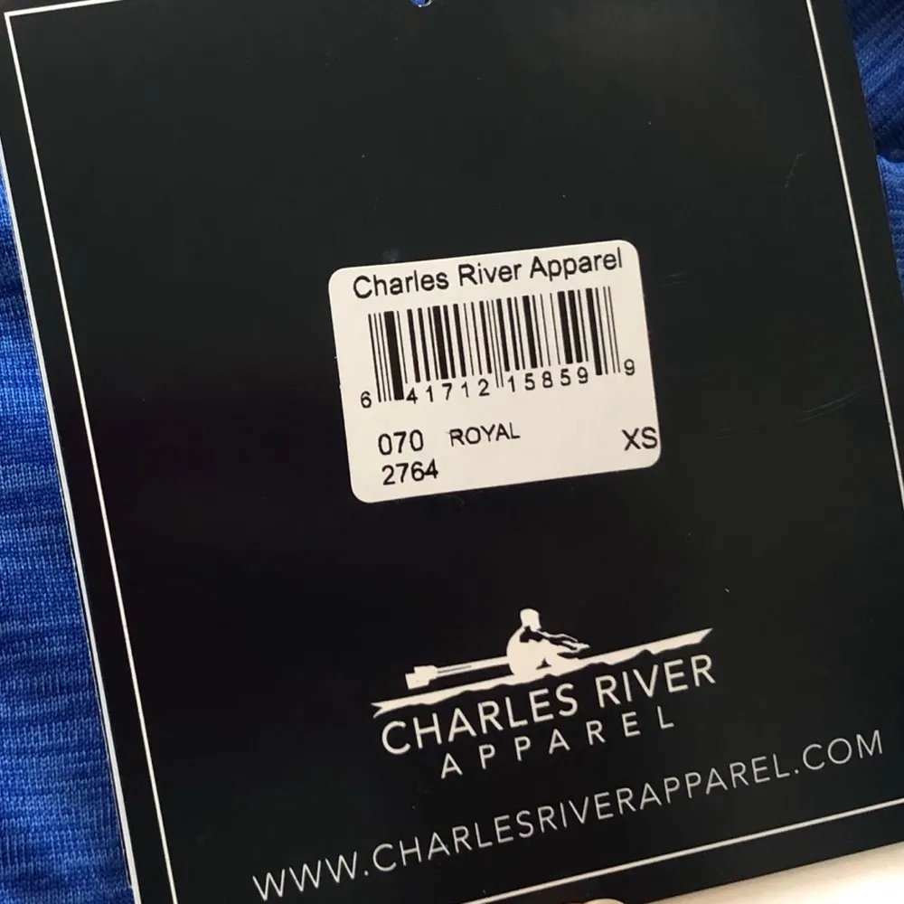 🆕 space dye royal blue v neck short sleeve… - Image 6