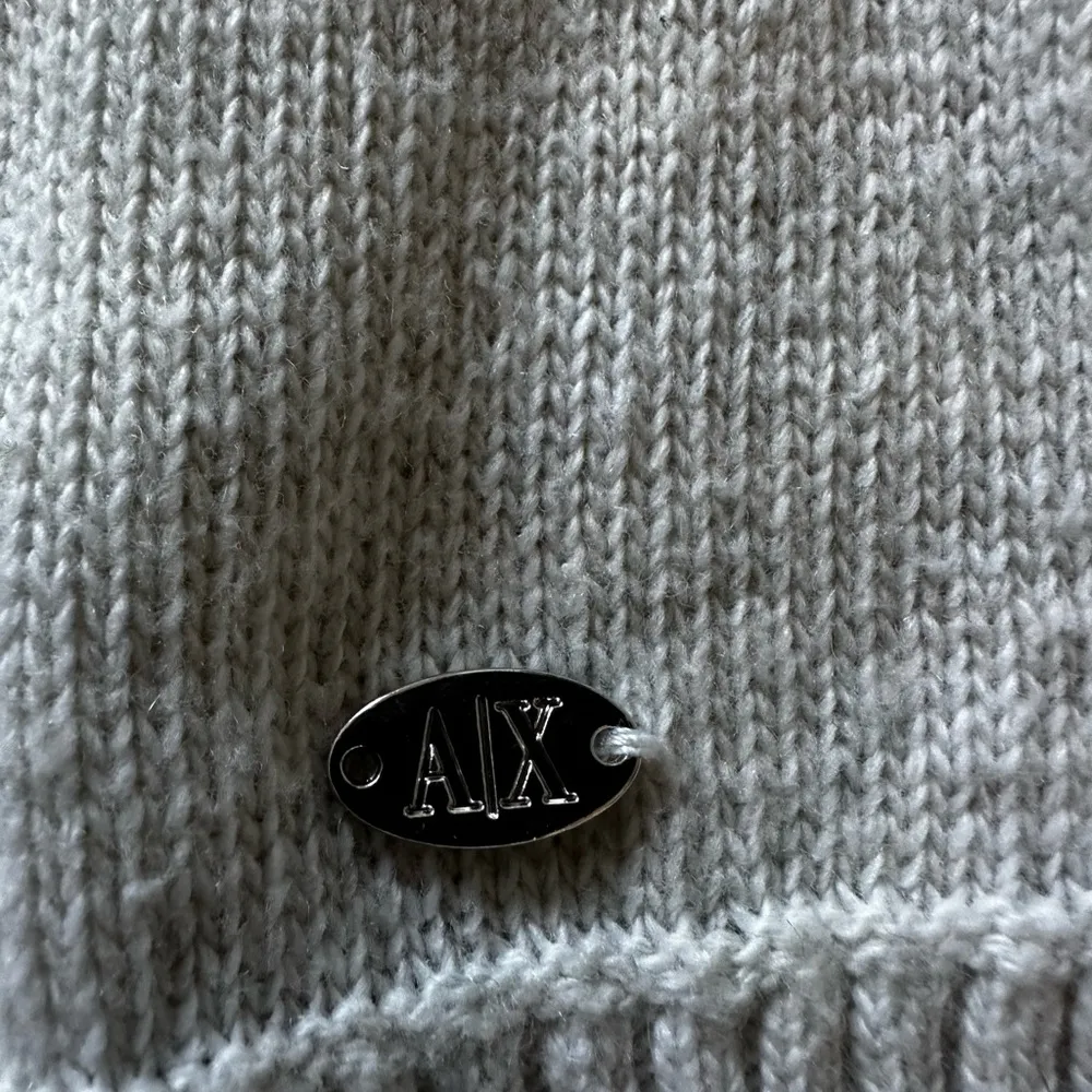 🦋 Women’s Armani Exchange A/X Shall Collar tunic Pullover Sweater - Image 5