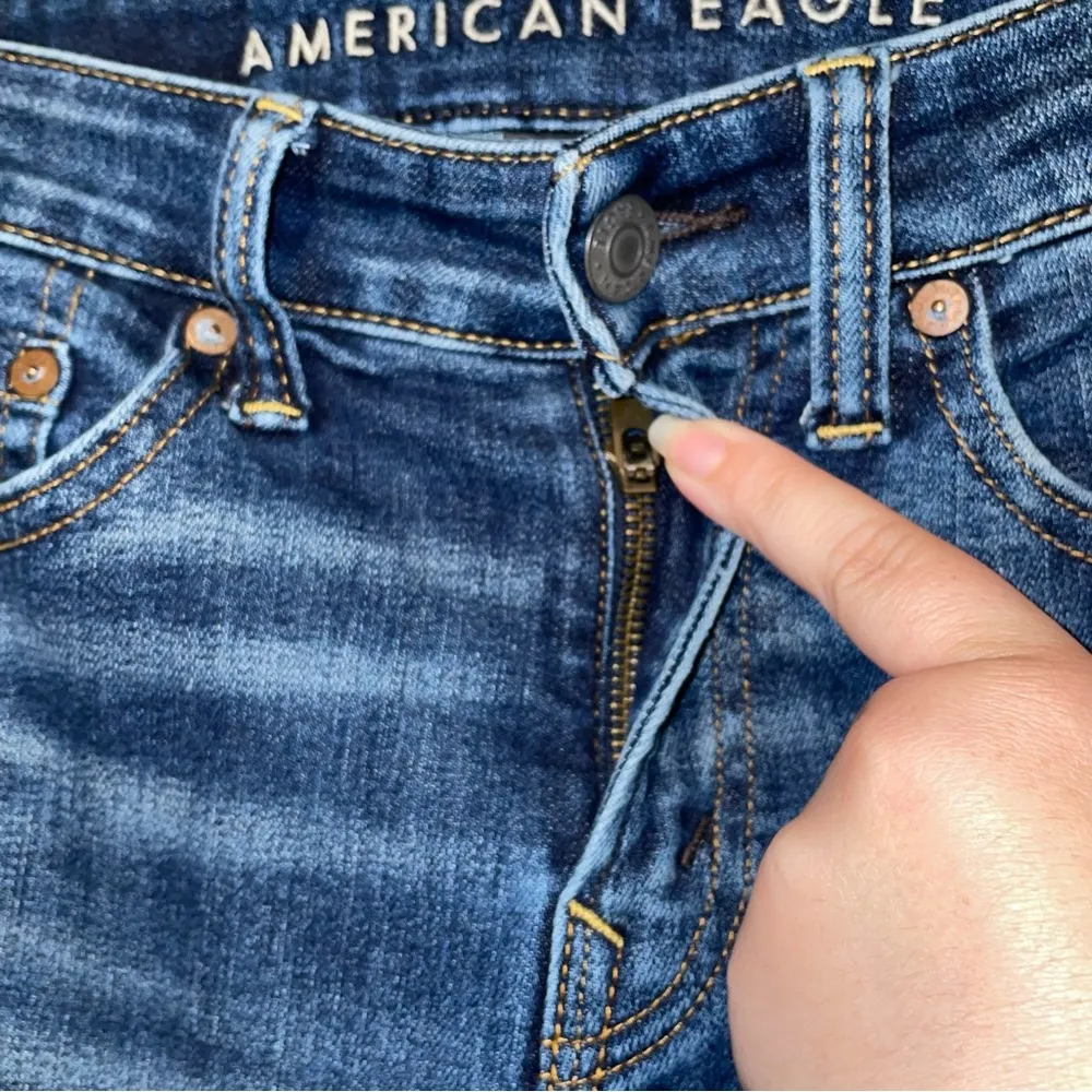 American Eagle Airflex Original Straight Jeans Size 26x28 - Image 5