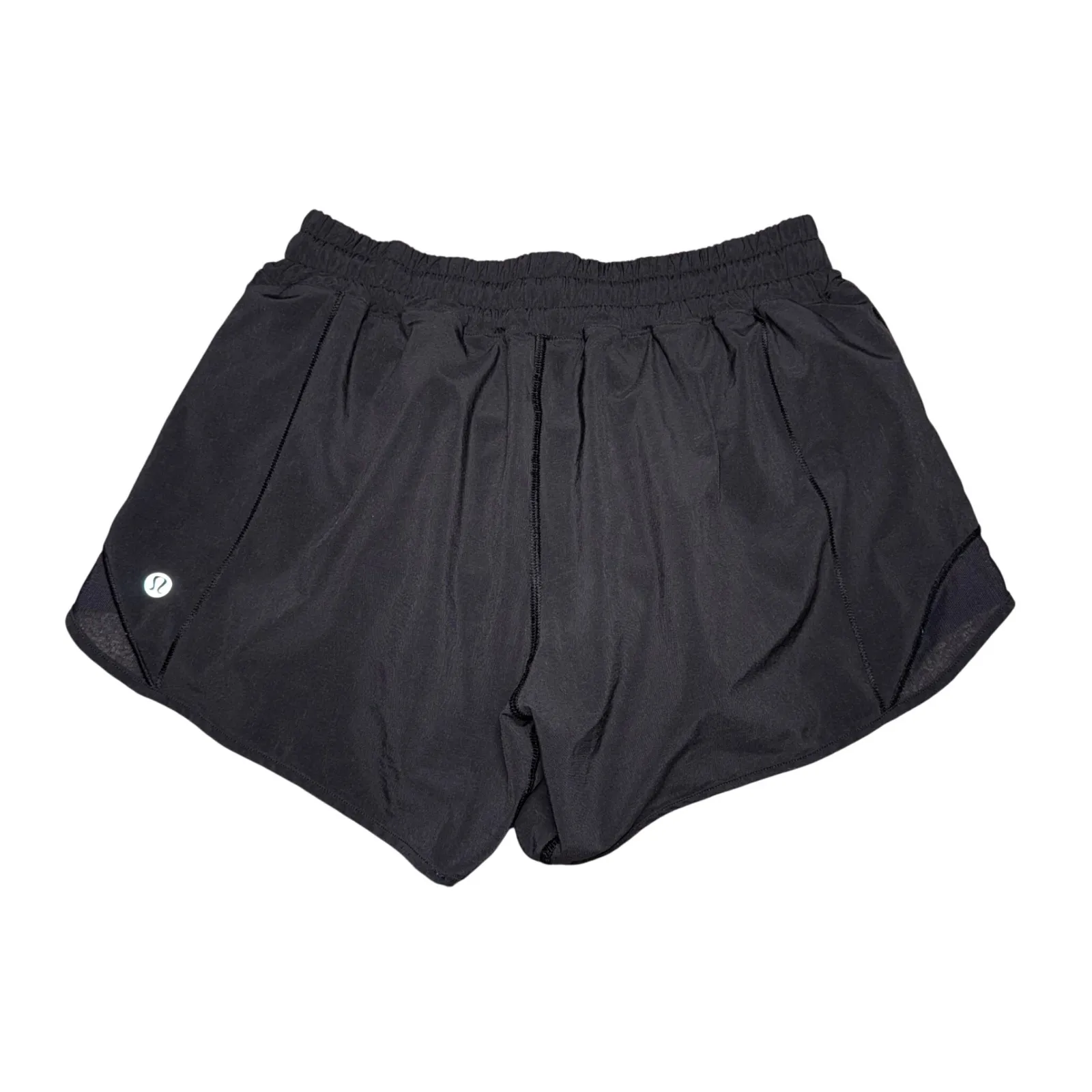 Lululemon Speed Up Hotty Hot Shorts Black Womens Size 6 Athletic Running - Image 2