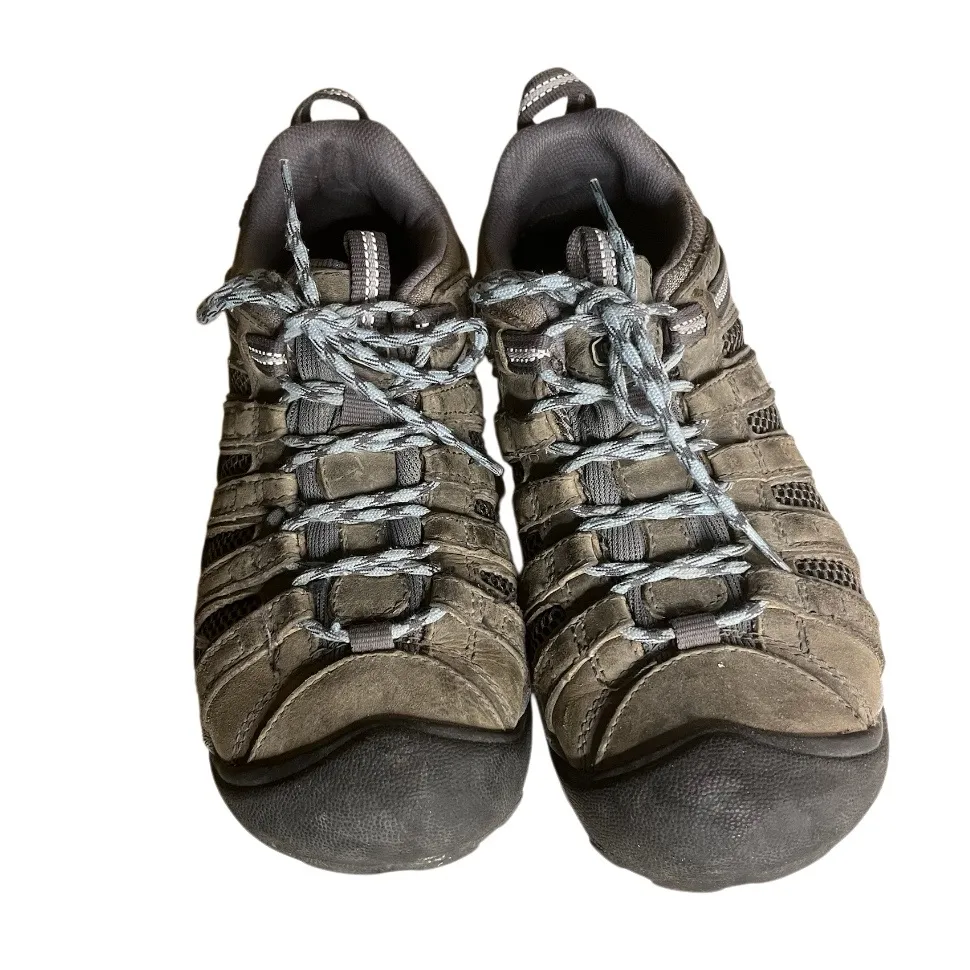 KEEN Voyageur Hiking Shoes Taupe Low Top Water Resistant Mesh Upper Women Size 9 - Image 7