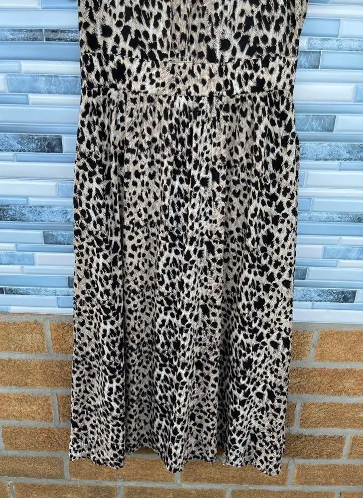 Auguste the label leopard dress size 10 Black - Image 10