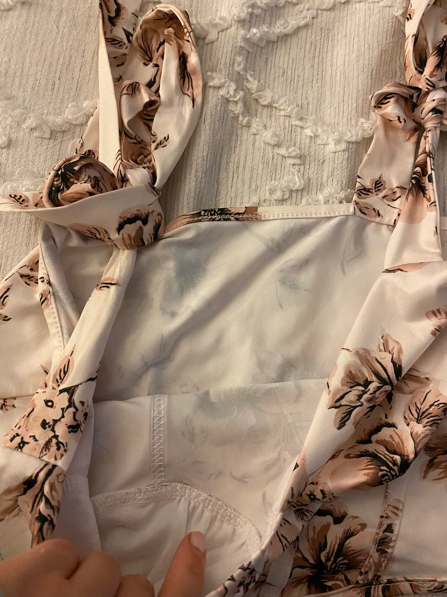 Boutique Floral Bustier Top Multi - Image 4