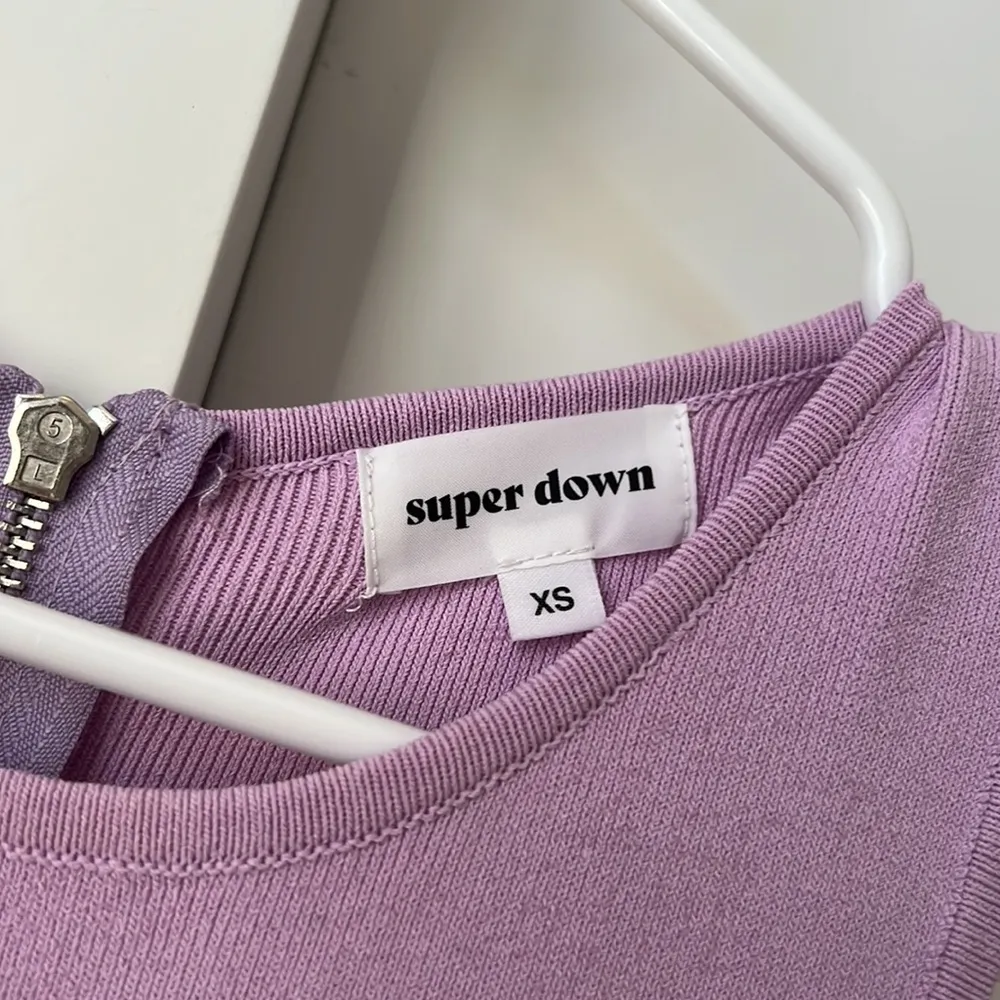 Superdown Women’s Purple Bodycon Dress Size XS - Image 3