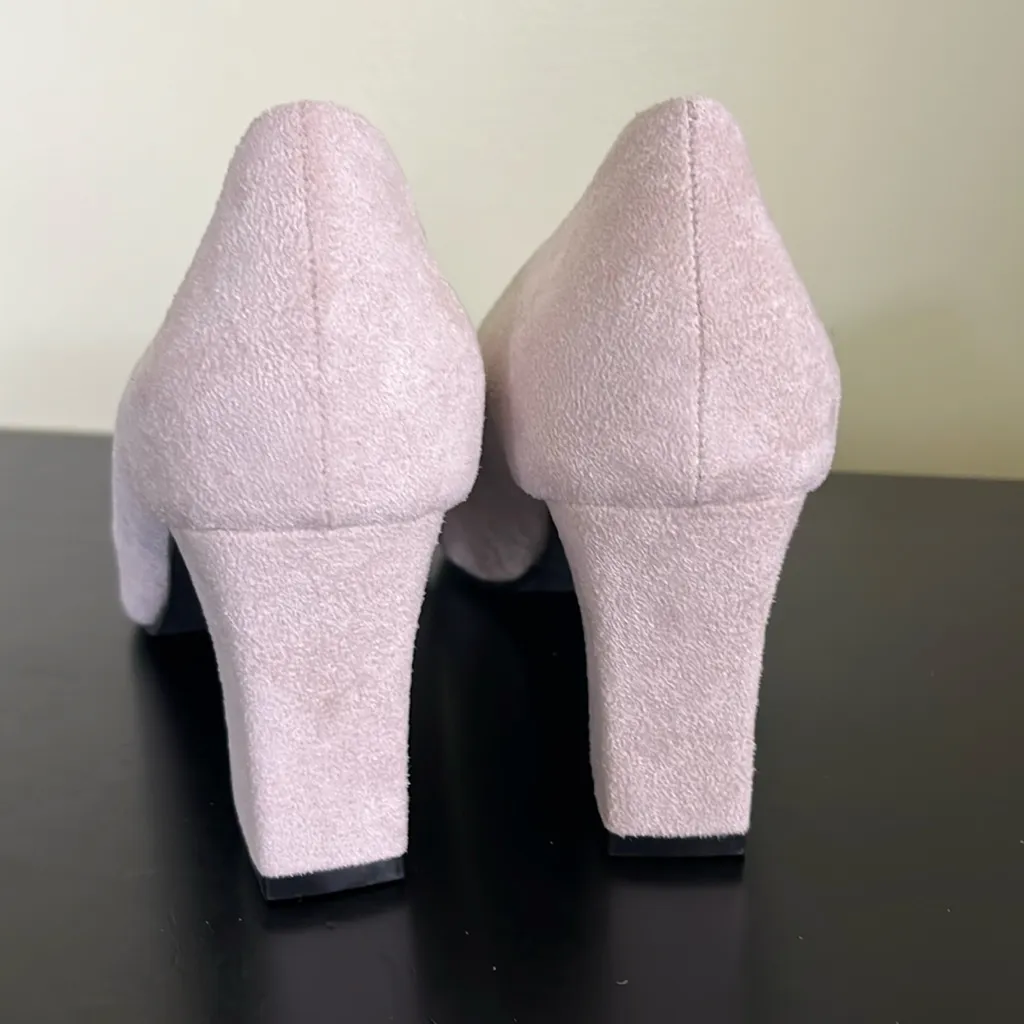 Boutique suede heels Size 9.5 - Image 3