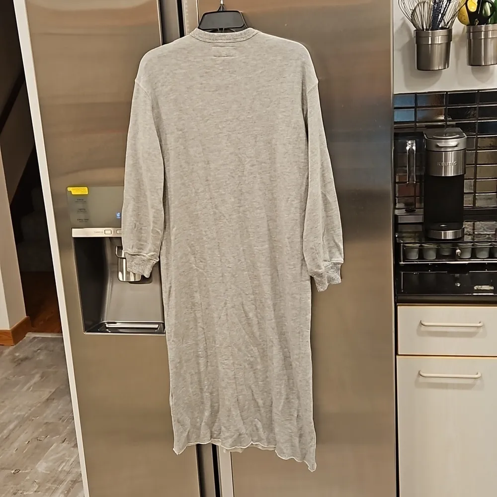 💕THE GREAT💕 The Sweatshirt Dress ~ Light Heather Grey Size 1 Small NWT Gray - Image 6