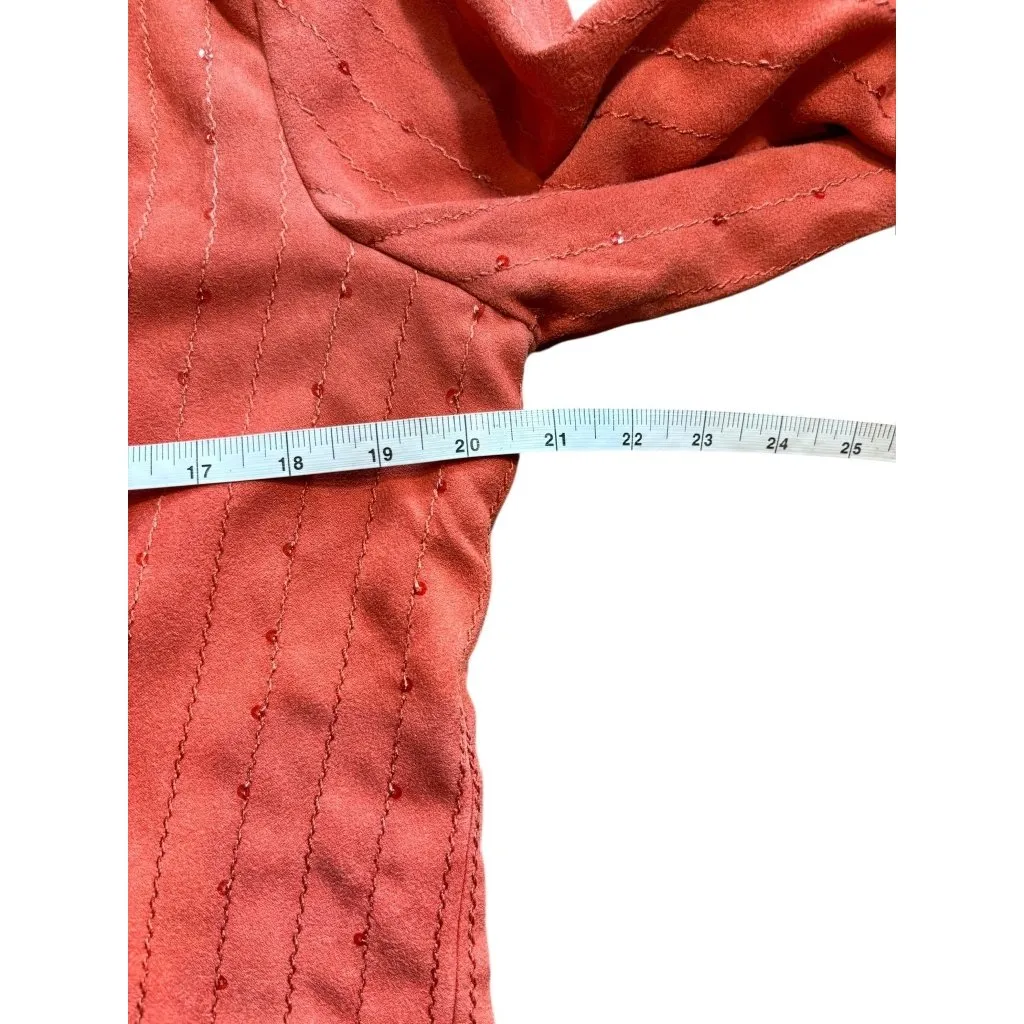 Lemon Grass Studio  Women's Orange Sequin - Image 5