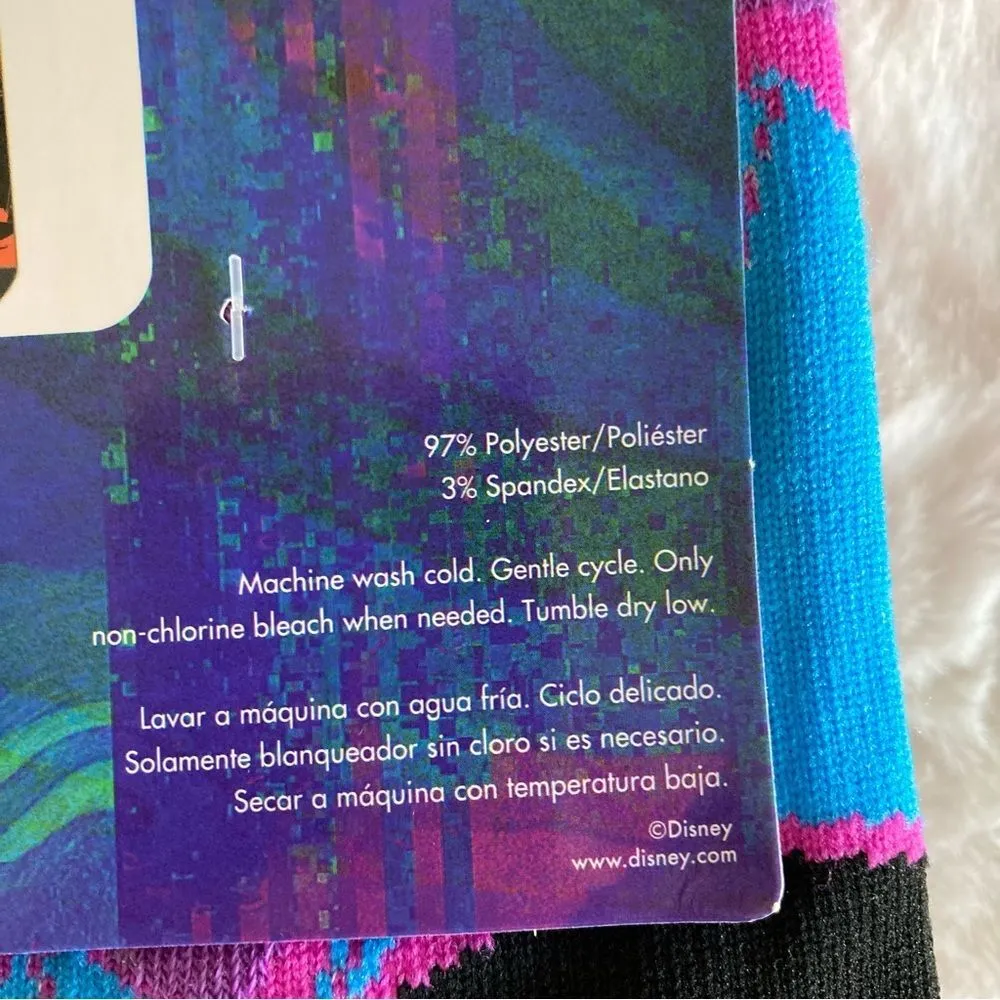 Disney Villains 10 Pairs of Low Cut Socks NWT - Image 7