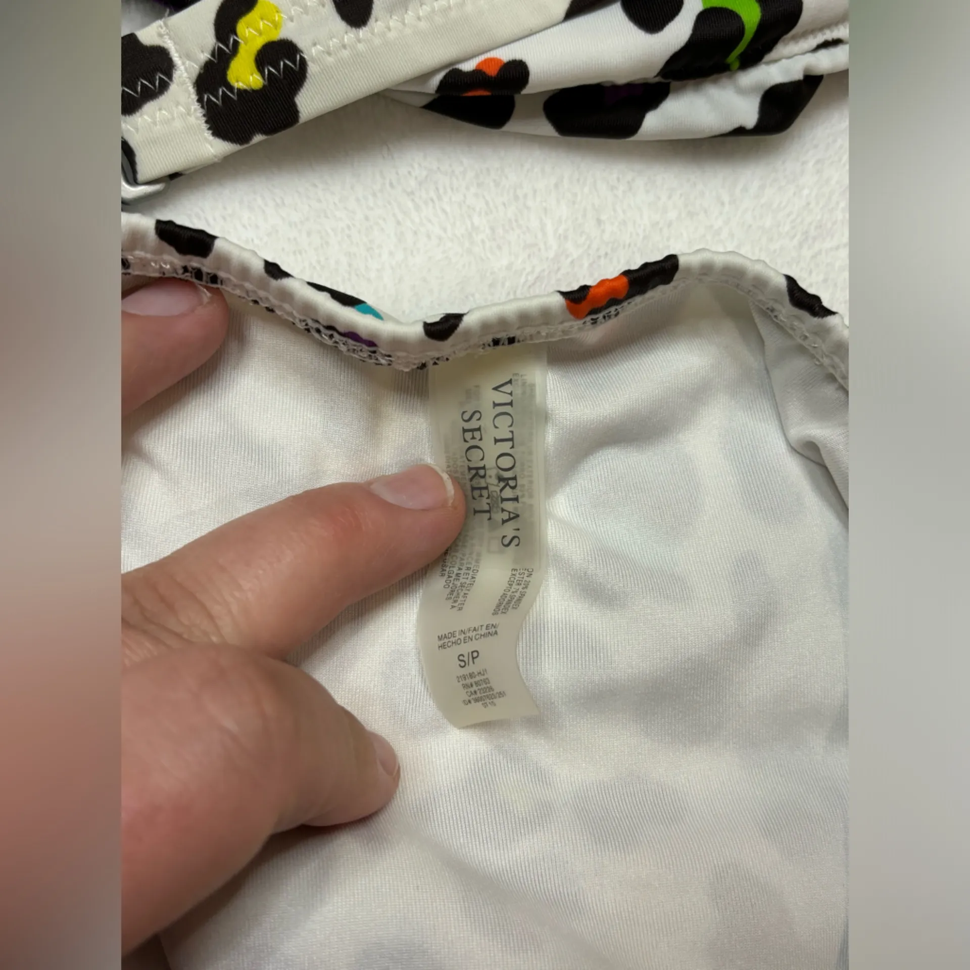 Victoria’s Secret White Leopard Printed Bikini Swimwear Set - Image 7