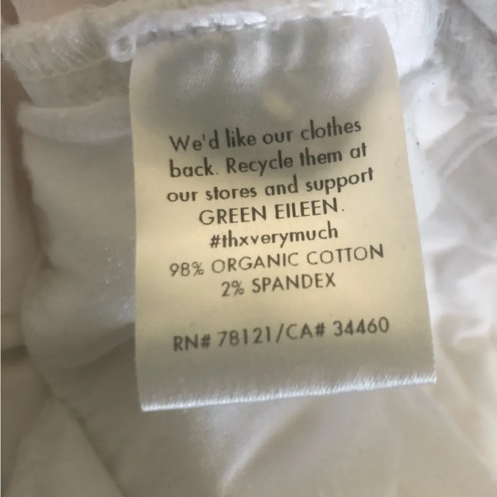 Slim Straight Mid Rise Organic Cotton Jean 10X30 White Stretch - Image 8