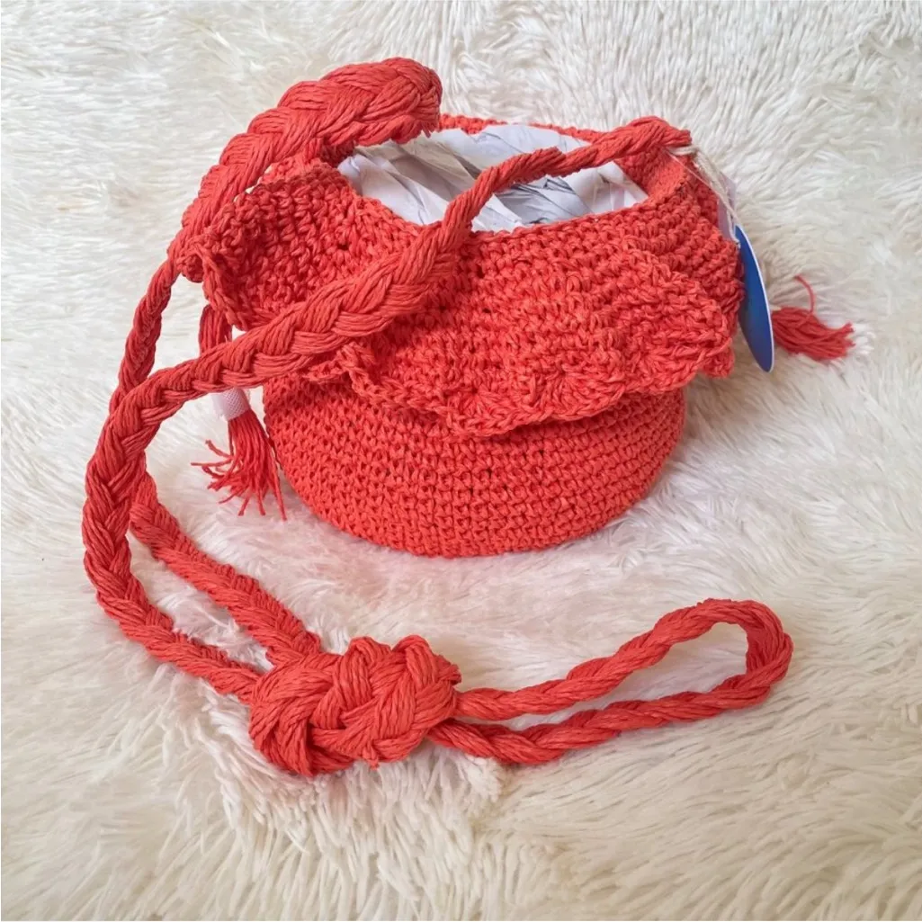 NWT RHODE x Target Crochet Bucket Bag - Image 4