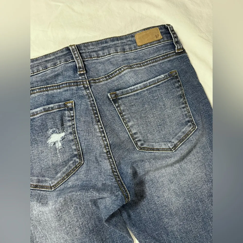 BP from Nordstrom Medium Wash Distressed Skinny Jeans - Image 5