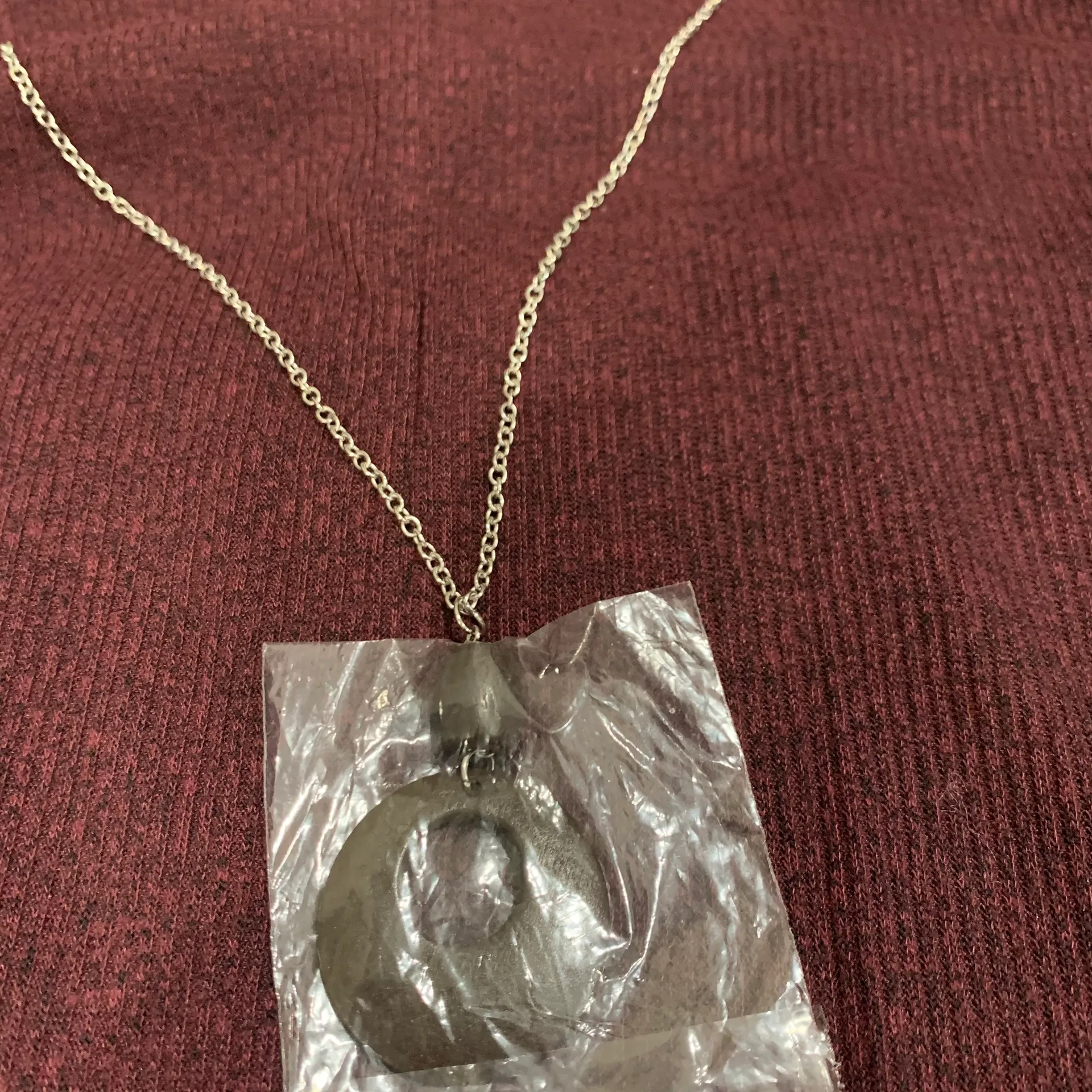 Purple Ribbed Turtleneck Long sleeve MIDI Dress - Image 5