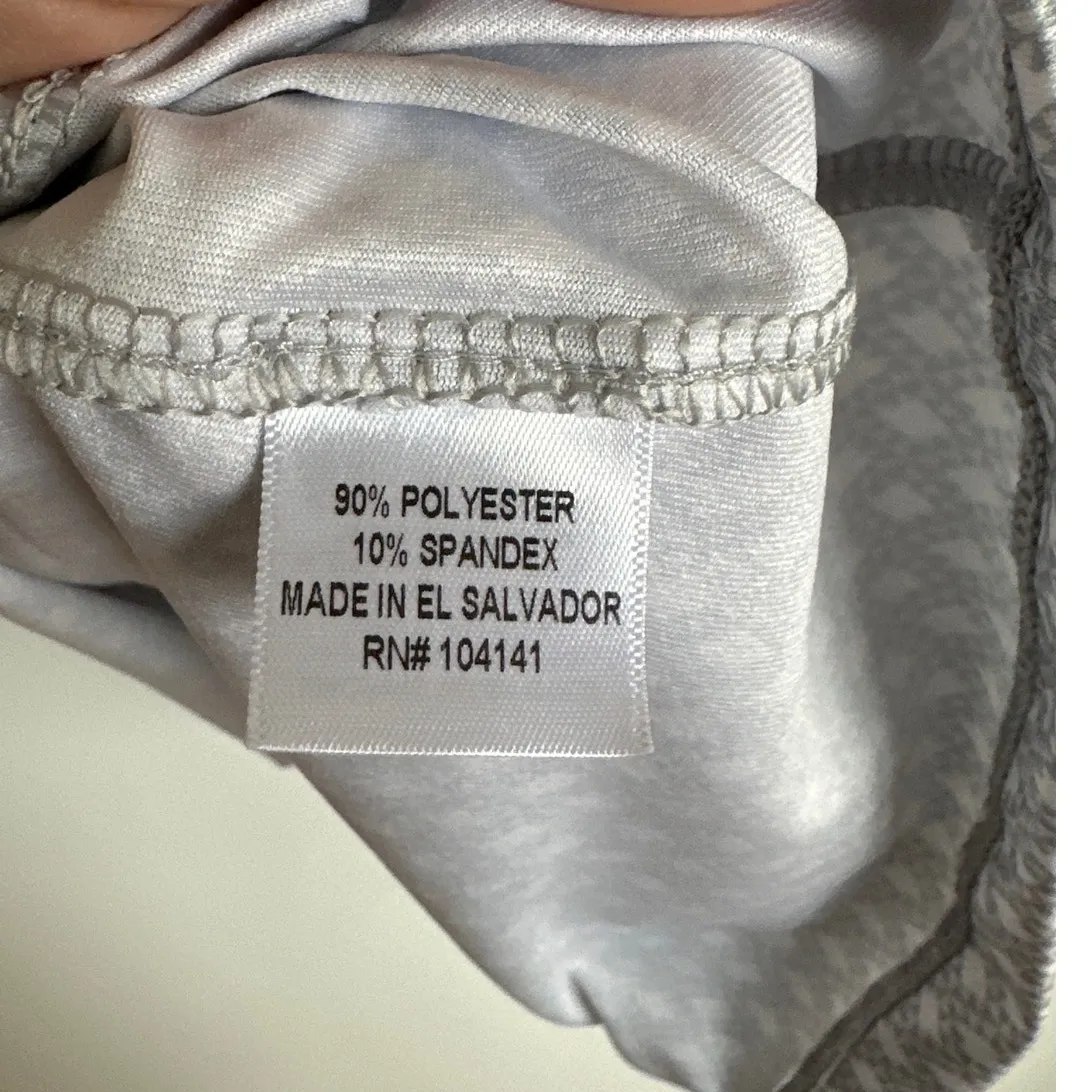 Lady Hagen Gray Patterned 1/4 Zip Golf Pullover, Size XS, Like New Condition - Image 4