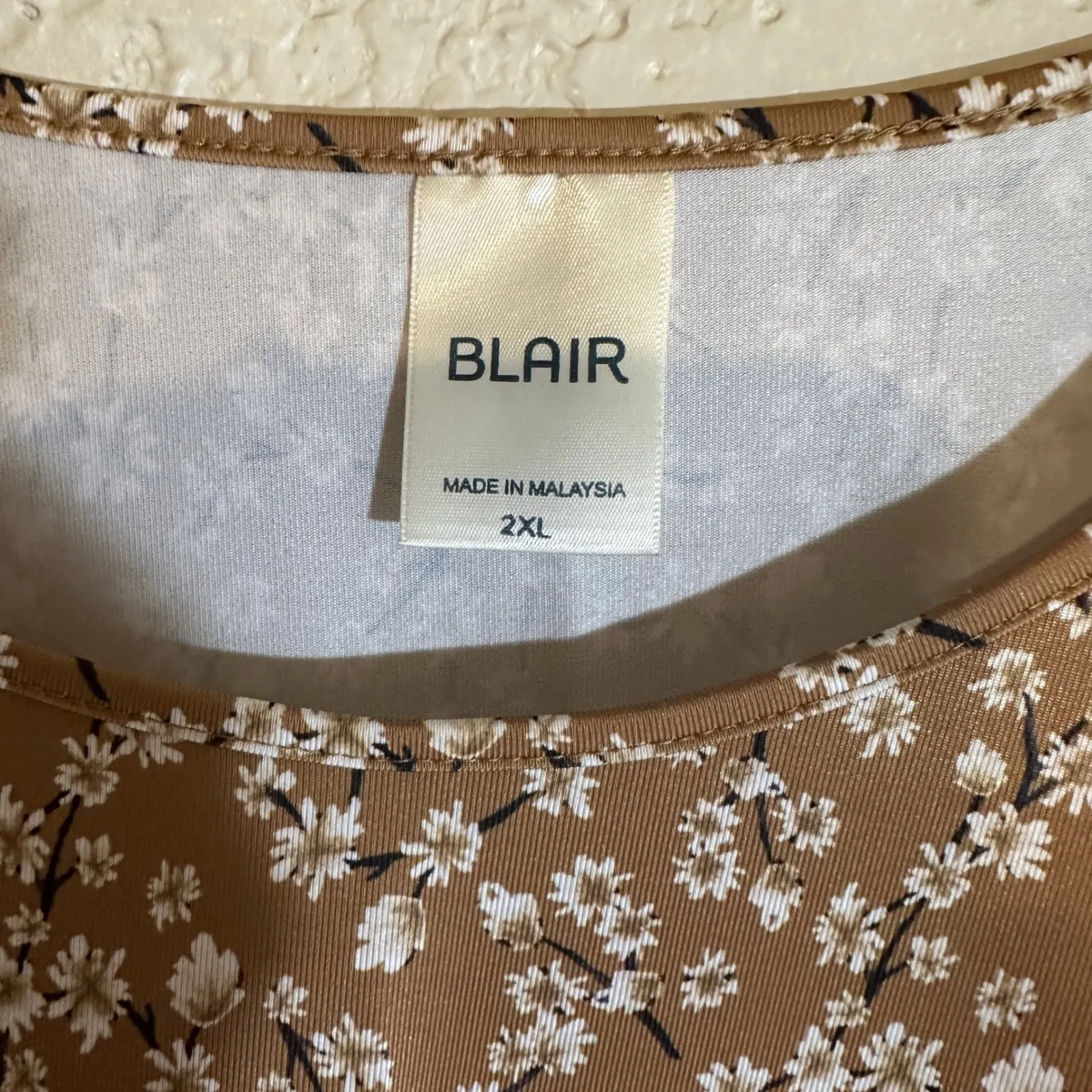 Blair Womens 2XL 3 Piece Bundle Tops Floral Print Short Sleeve Long Sleeve - Image 8