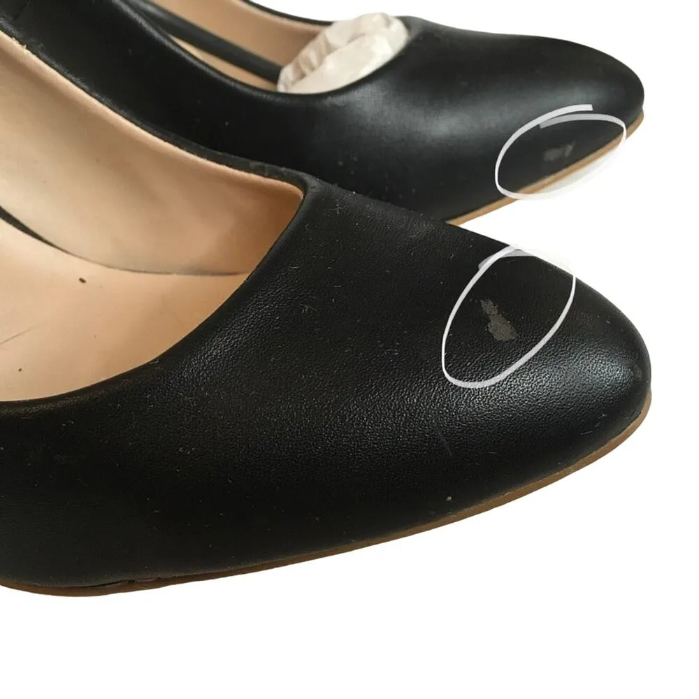 Classic Black Pumps Size 6 - Image 9