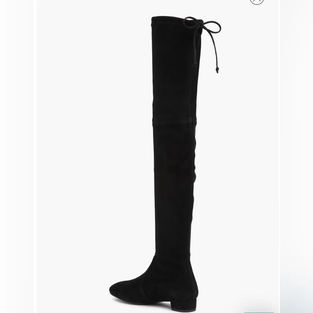 Stuart Weitzman Genna Over-the-Knee Boot in Black Leather Size 7 NWT - Image 4