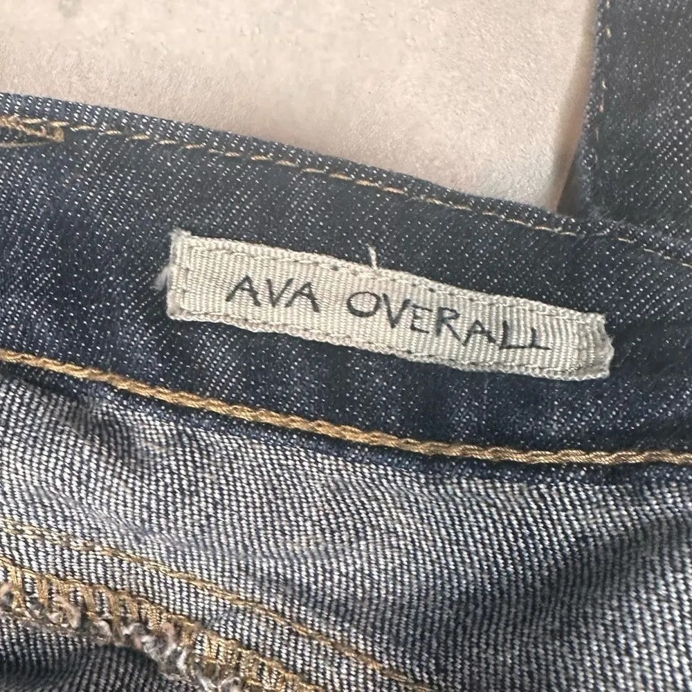 Hot Kiss Ava Overalls Dark Denim - Image 7