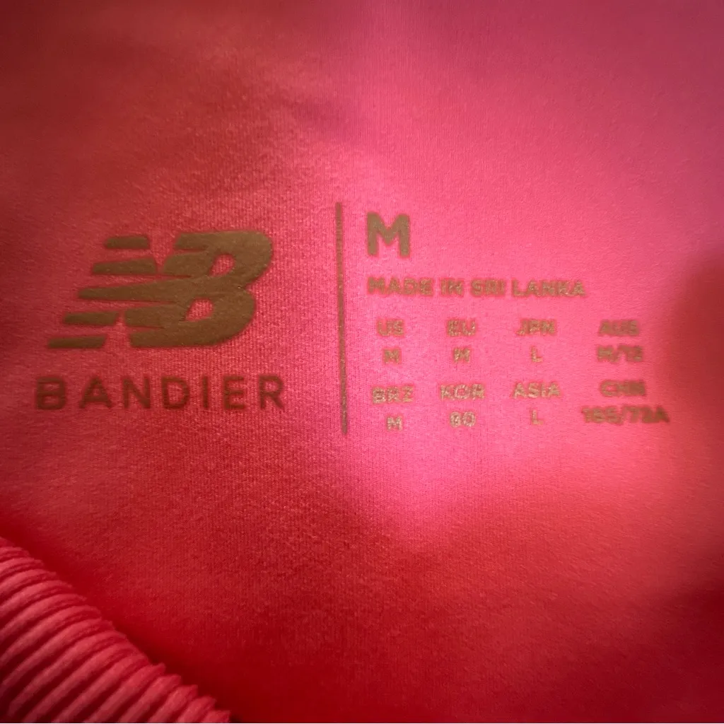 New Balance x Bandier Pink Move Her World Ultra High Rise Tight Workout Leggings - Image 14