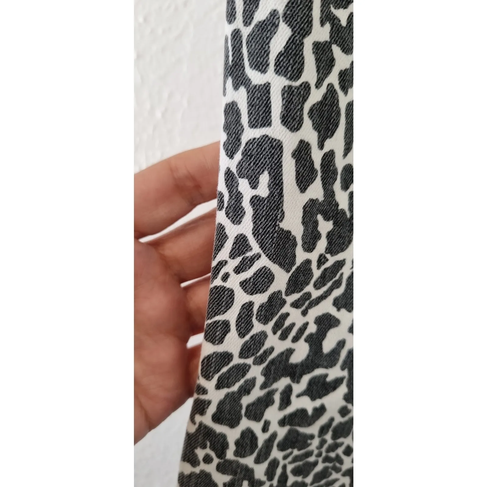 Frame Le High Skinny Abstract Animal Print Jeans Women's Size 28 - Image 11