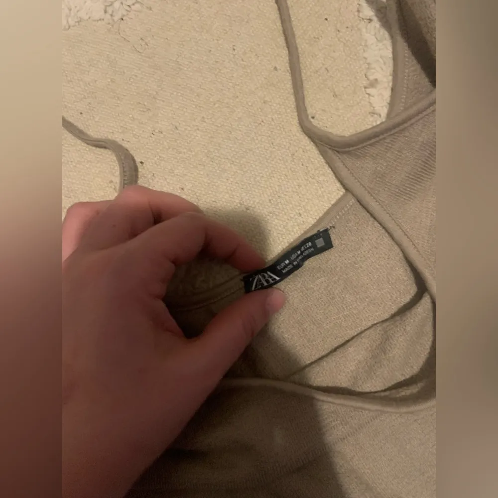 Zara knit tan maxi dress boho classic casual tank dress fall bloggers fav party - Image 4