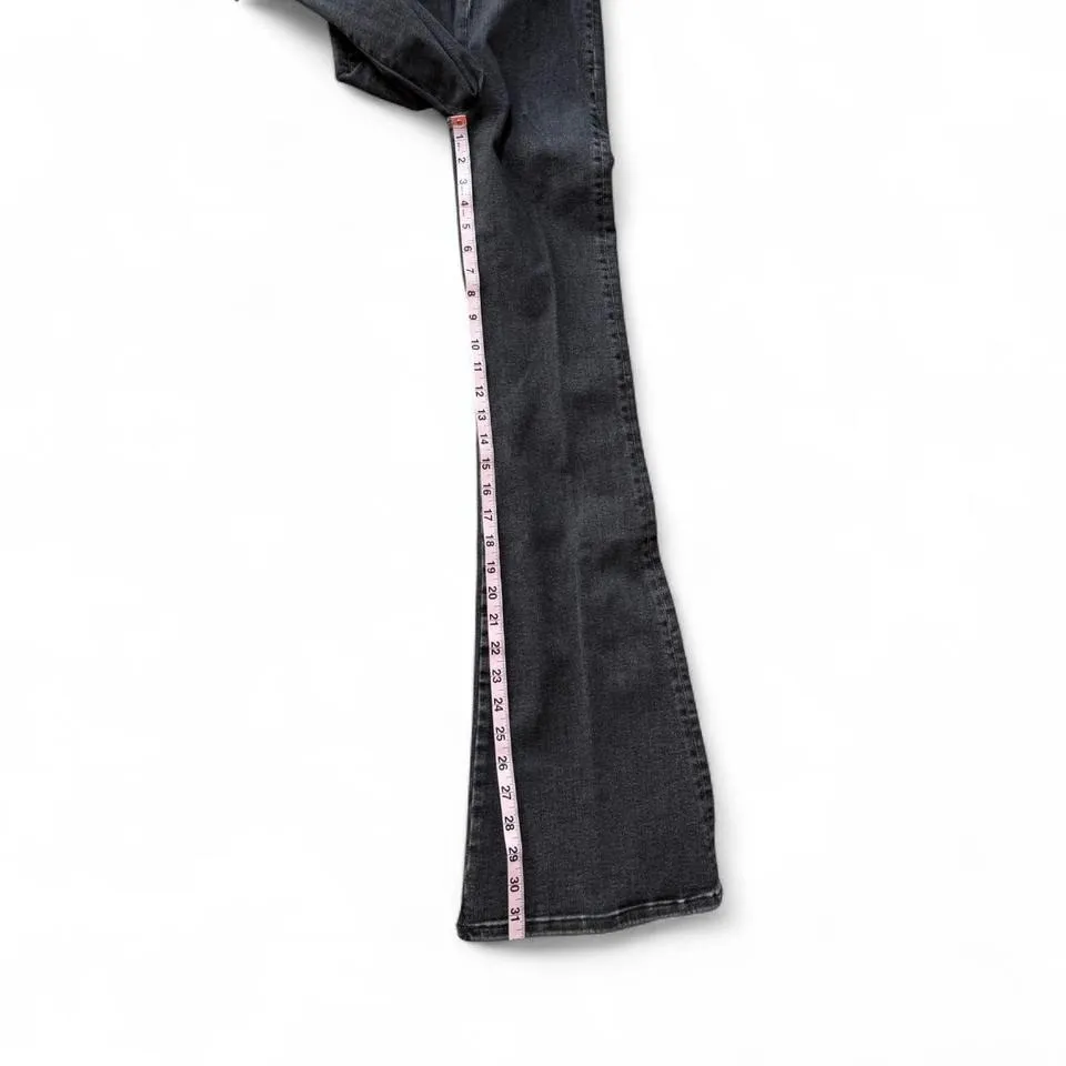 Frame Jetset High Rise Flare Jeans - Image 8