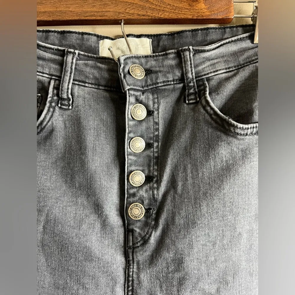 We the free button fly black jeans size 30 - Image 4