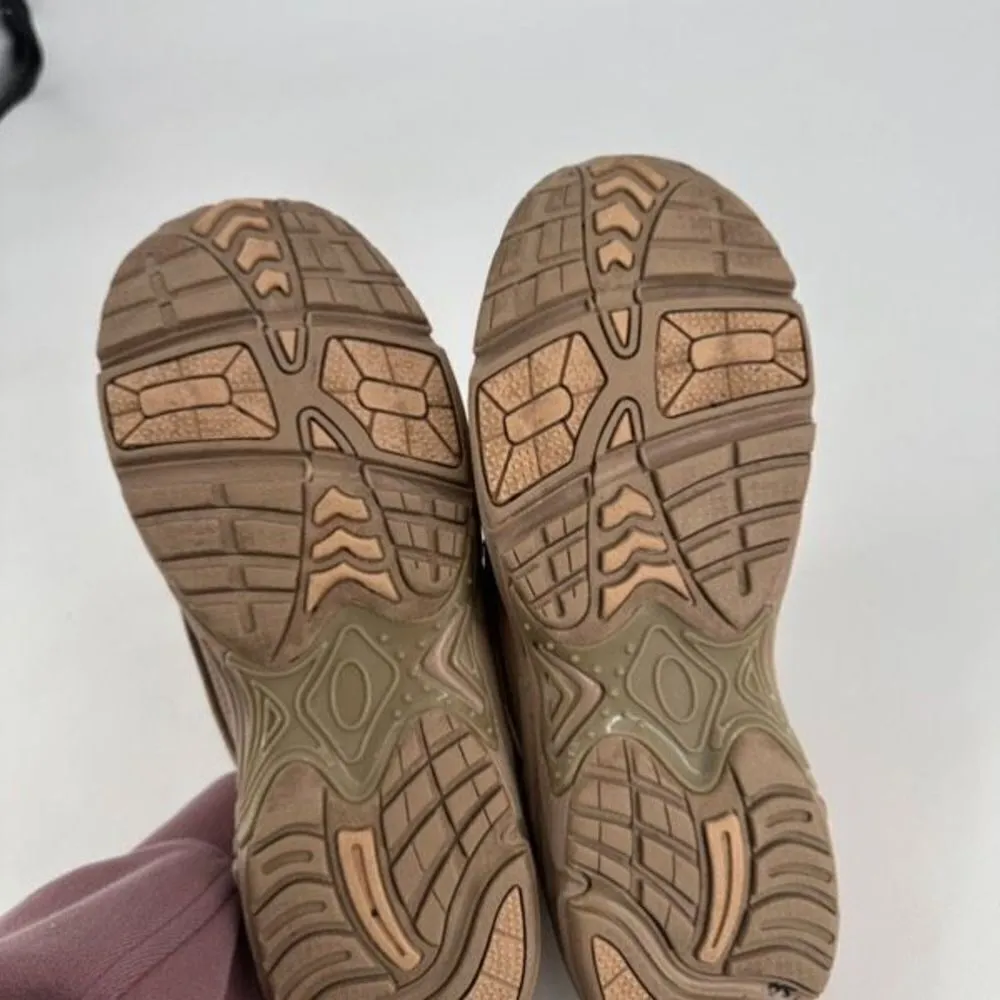 Vionic Women's 23 Walk Leather Performance Walking Sneakers Shoes Taupe Size 9.5 - Image 9